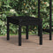 vidaXL - Tuinbank - 80x44x45 - cm - massief - grenenhout - zwart