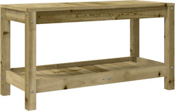 vidaXL - Tuinbank - 82,5x35x45 - cm - geïmpregneerd - grenenhout