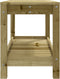 vidaXL - Tuinbank - 82,5x35x45 - cm - geïmpregneerd - grenenhout