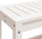 vidaXL - Tuinbank - 82,5x35x45 - cm - massief - grenenhout - wit