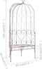 vidaXL - Tuinbank - 95 - cm - ijzer - antiekbruin