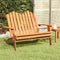 vidaXL - Tuinbank - Adirondack - 126 - cm - massief - acaciahout
