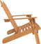 vidaXL - Tuinbank - Adirondack - 126 - cm - massief - acaciahout