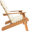 vidaXL - Tuinbank - Adirondack - met - kussens - 126 - cm - massief - acaciahout