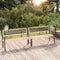 vidaXL - Tuinbank - dubbel - 238 - cm - Chinees - vurenhout