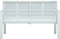 vidaXL - Tuinbank - hout-look - 120 - cm - HDPE - wit