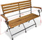 vidaXL - Tuinbank - inklapbaar - 112 - cm - massief - acaciahout