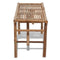 vidaXL - Tuinbank - inklapbaar - 118 - cm - bamboe