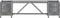 vidaXL - Tuinbank - met - 2 - plantenbakken - 150 - cm - massief - acaciahout - grijs