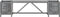 vidaXL - Tuinbank - met - 2 - plantenbakken - 150 - cm - massief - acaciahout - grijs