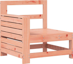 vidaXL - Tuinbank - met - armleuning - en - klaptafel - massief - douglashout