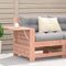 vidaXL - Tuinbank - met - armleuning - en - klaptafel - massief - douglashout