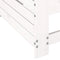 vidaXL - Tuinbank - met - armleuning - en - klaptafel - massief - grenenhout - wit