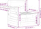 vidaXL - Tuinbank - met - armleuning - en - klaptafel - massief - douglashout
