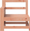 vidaXL - Tuinbank - met - armleuning - en - klaptafel - massief - douglashout