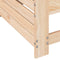 vidaXL - Tuinbank - met - armleuning - en - kussen - massief - grenenhout
