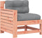 vidaXL - Tuinbank - met - armleuning - en - kussens - massief - douglashout