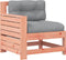 vidaXL - Tuinbank - met - armleuning - en - kussens - massief - douglashout