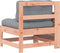 vidaXL - Tuinbank - met - armleuning - en - kussens - massief - douglashout