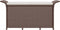 vidaXL - Tuinbank - met - kussen - 116x46x57 - cm - poly - rattan - bruin