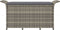 vidaXL - Tuinbank - met - kussen - 116x46x57 - cm - poly - rattan - grijs