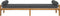 vidaXL - Tuinbank - met - kussen - poly - rattan - acacia - grijs