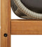 vidaXL - Tuinbank - met - kussen - poly - rattan - acacia - grijs