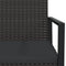 vidaXL - Tuinbank - met - kussens - 106 - cm - poly - rattan - zwart