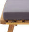 vidaXL - Tuinbank - met - kussens - 115 - cm - massief - acaciahout