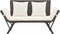 vidaXL - Tuinbank - met - kussens - 176 - cm - poly - rattan - bruin
