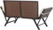 vidaXL - Tuinbank - met - kussens - 176 - cm - poly - rattan - bruin