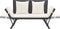 vidaXL - Tuinbank - met - kussens - 176 - cm - poly - rattan - zwart