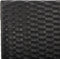 vidaXL - Tuinbank - met - kussens - 176 - cm - poly - rattan - zwart