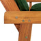 vidaXL - Tuinbank - met - kussens - 2-in-1 - 190 - cm - massief - acaciahout