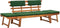 vidaXL - Tuinbank - met - kussens - 2-in-1 - 190 - cm - massief - acaciahout