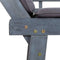 vidaXL - Tuinbank - met - kussens - 2-in-1 - 190 - cm - massief - acaciahout - grijs