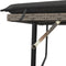 vidaXL - Tuinbank - met - kussens - en - voetenbank - poly - rattan - grijs