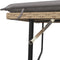 vidaXL - Tuinbank - met - kussens - en - voetenbank - poly - rattan - beige