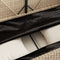 vidaXL - Tuinbank - met - kussens - poly - rattan - beige