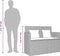 vidaXL - Tuinbank - met - kussens - poly - rattan - beige