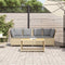 vidaXL - Tuinbank - met - kussens - poly - rattan - beige