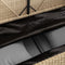 vidaXL - Tuinbank - met - kussens - poly - rattan - beige