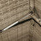 vidaXL - Tuinbank - met - kussens - poly - rattan - beige