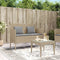 vidaXL - Tuinbank - met - kussens - poly - rattan - beige
