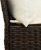 vidaXL - Tuinbank - met - kussens - poly - rattan - bruin