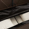 vidaXL - Tuinbank - met - kussens - poly - rattan - bruin