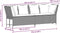 vidaXL - Tuinbank - met - kussens - poly - rattan - bruin