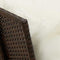 vidaXL - Tuinbank - met - kussens - poly - rattan - bruin