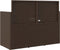 vidaXL - Tuinbank - met - kussens - poly - rattan - bruin