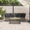 vidaXL - Tuinbank - met - kussens - poly - rattan - grijs